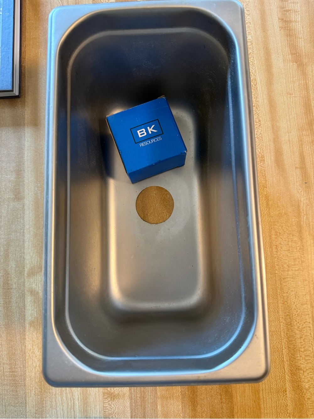 Stainless Steel Sink setup